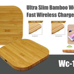 Wireless wooden charger