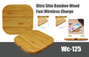 Wireless wooden charger