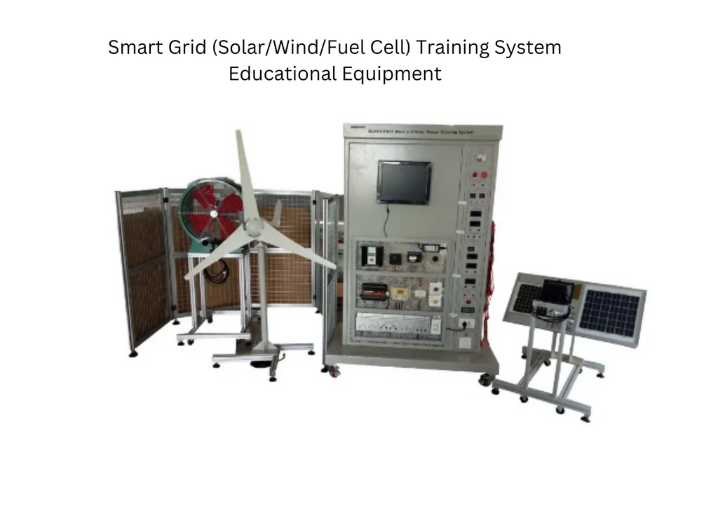 Smart grid(solar,wind,fuel) cell training system