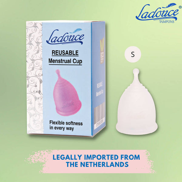 Ladouce Reusable Menstrual Cup ; SIZE - SMALL – EveGrocer