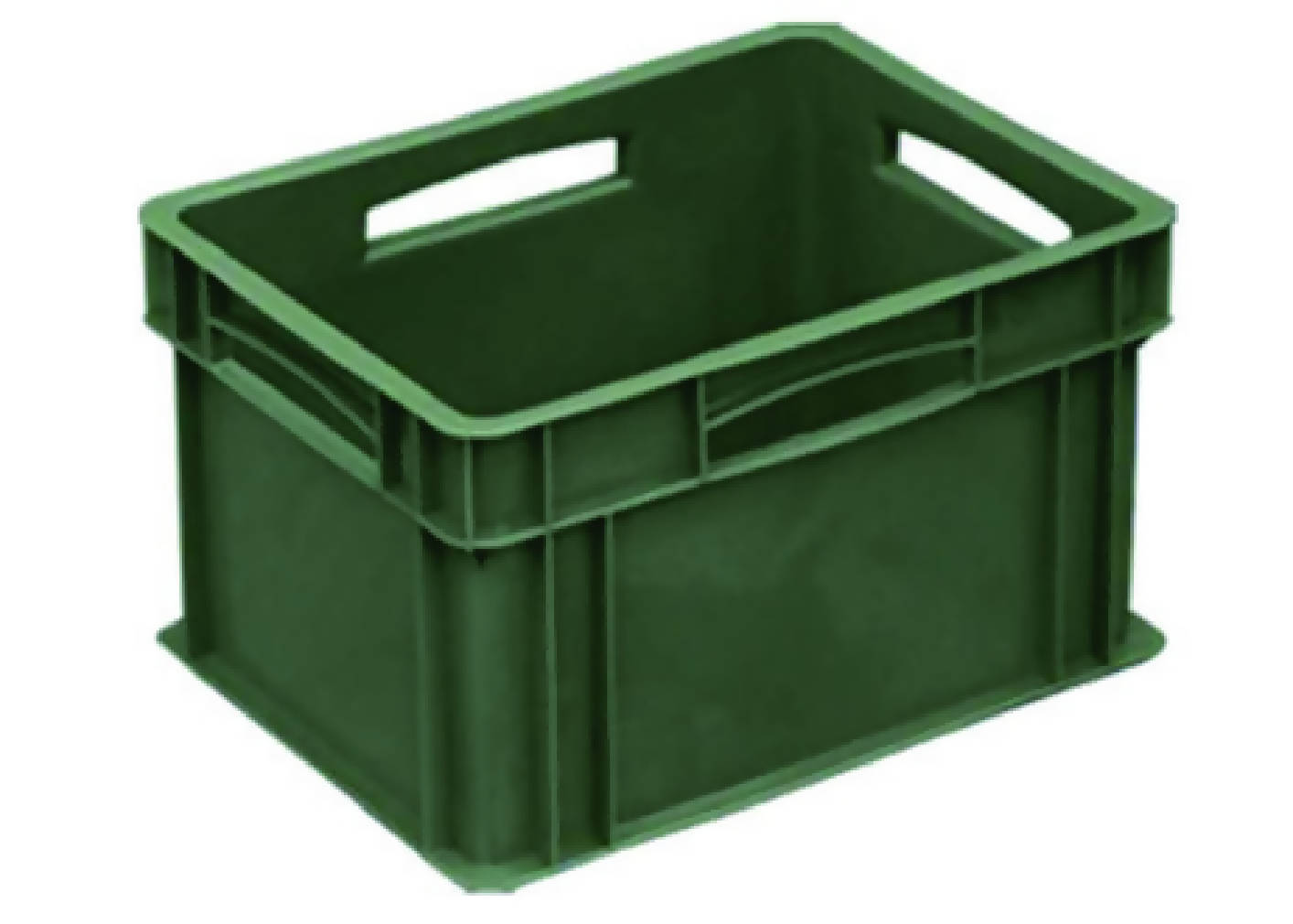 Small Perforated Crate with open handle