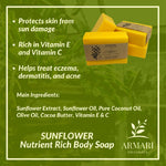 Sunflower Nutrient Rich Body Soap by Armari Organics