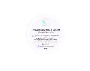 hydro boost night cream moisturizer