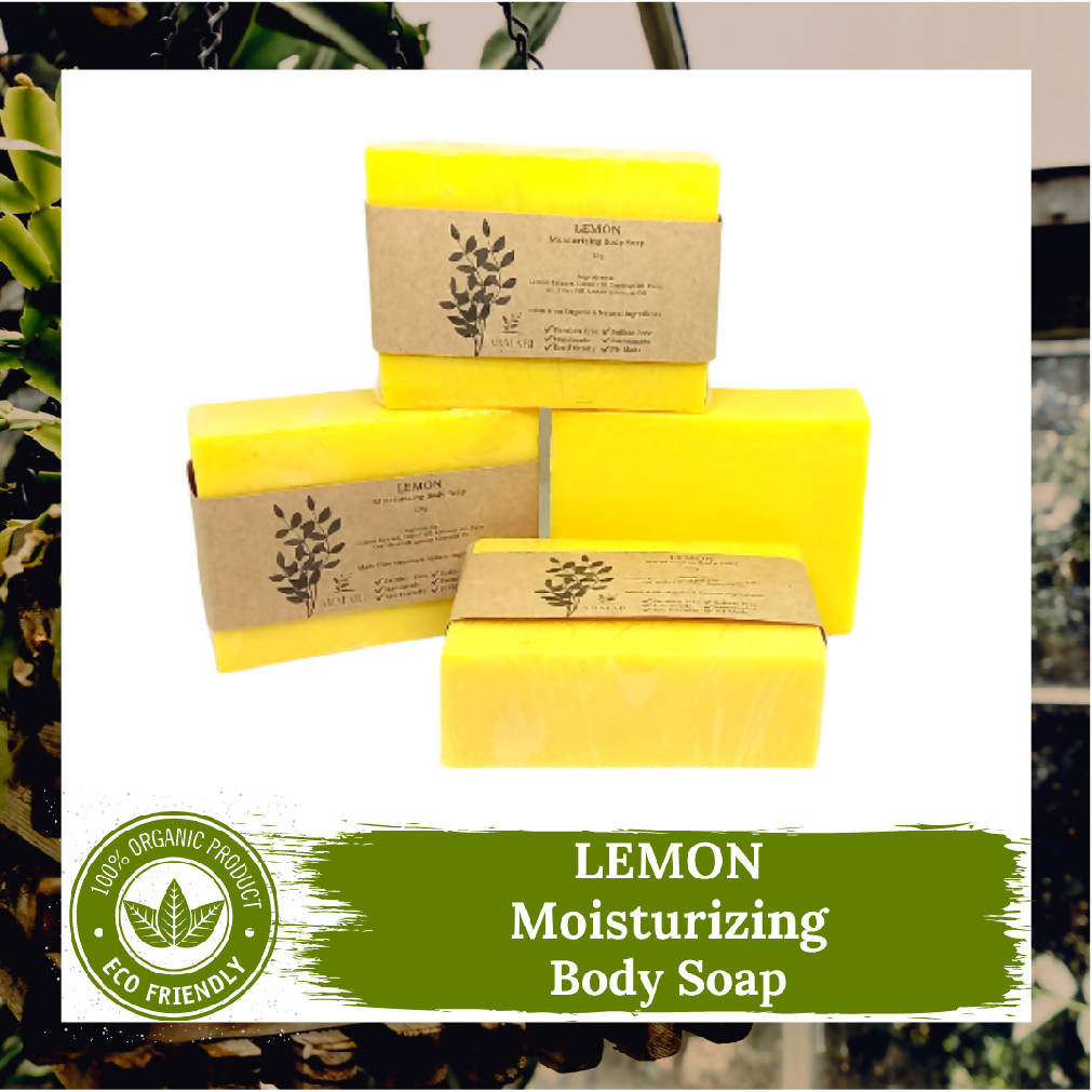 Lemon Moisturizing Body Soap by Armari Organics