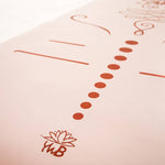YWB Pink Lotus Yoga Mat