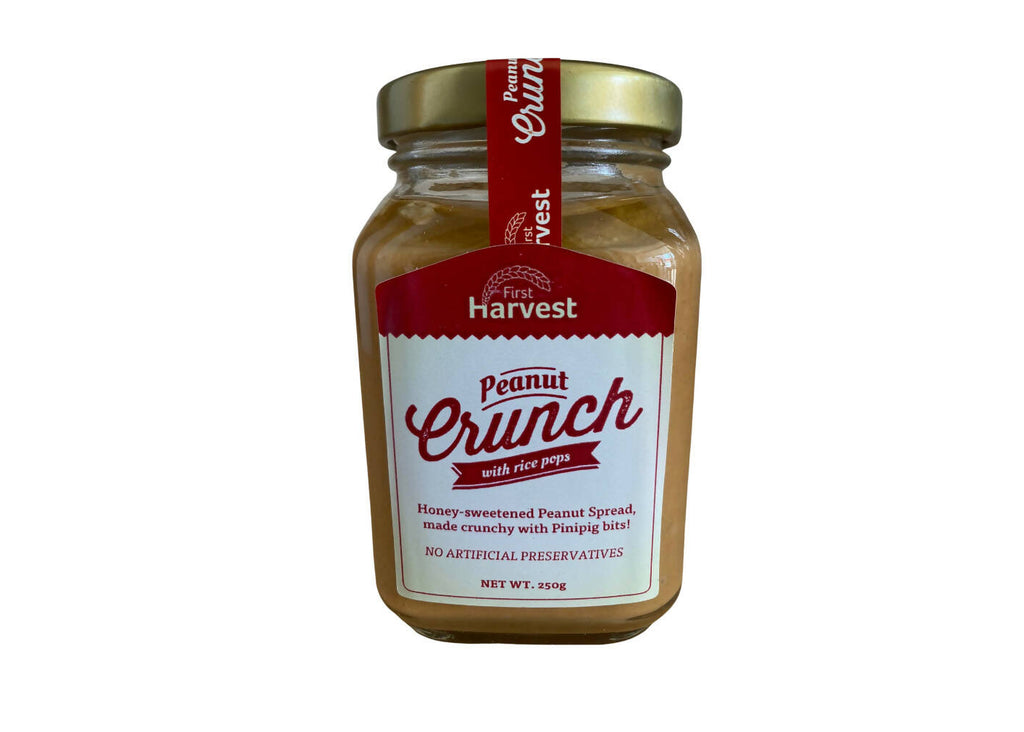 Peanut crunch - first harvest