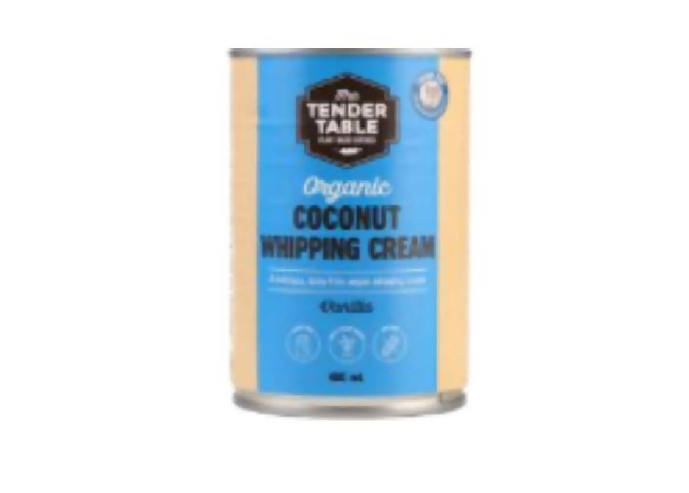 Organic Dairy Free Vanilla Whipping Cream 400 ml