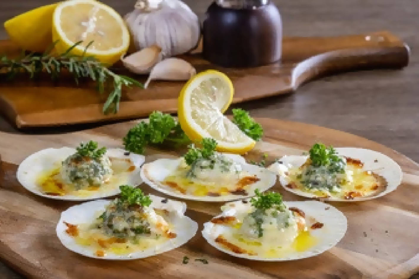 Baked Scallops