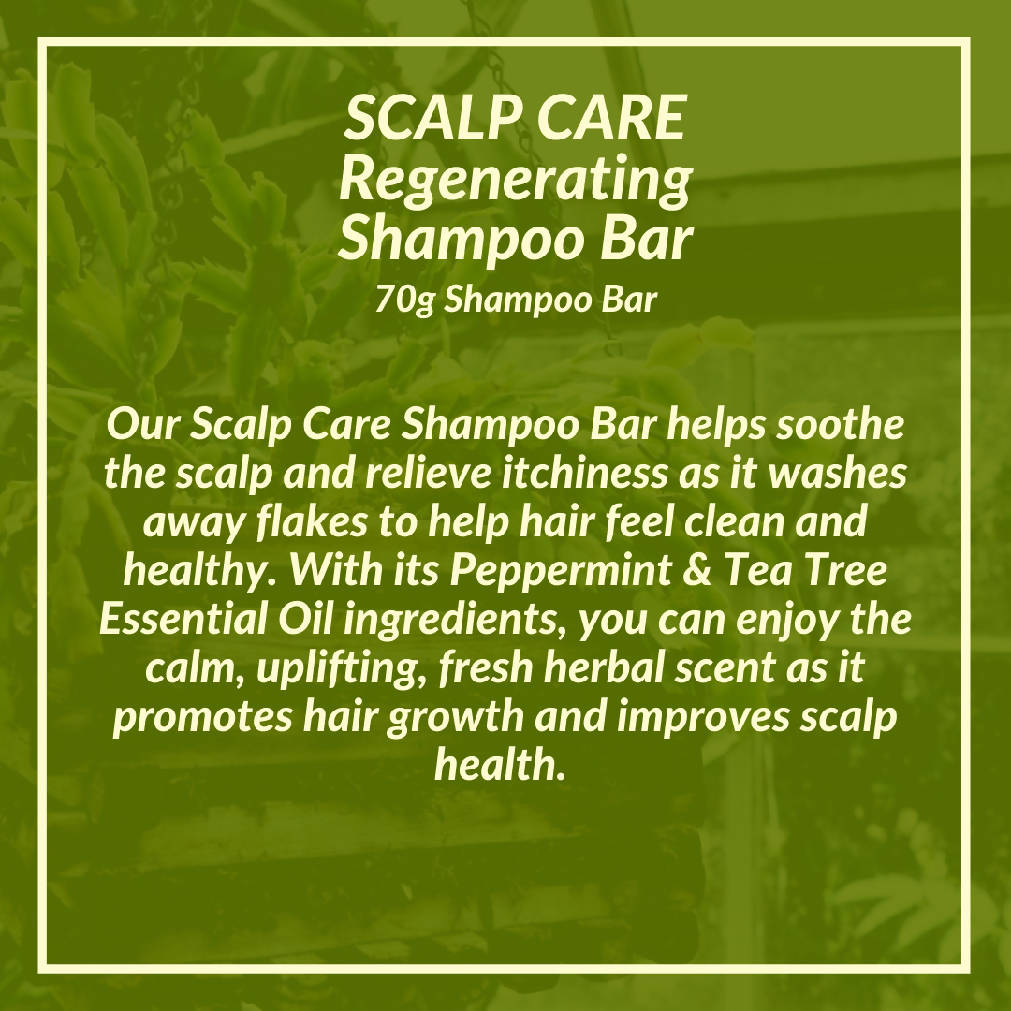 Scalp Care Regenerating Shampoo Bar by Armari Organics