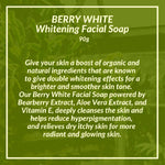 Berry White Whitening Facial Soap by Armari Organics