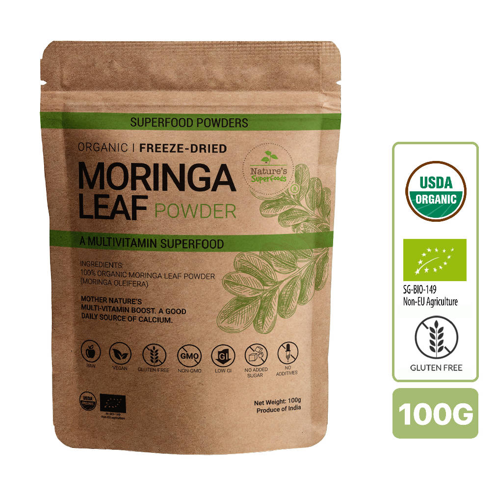 Organic Raw Moringa Leaf Powder