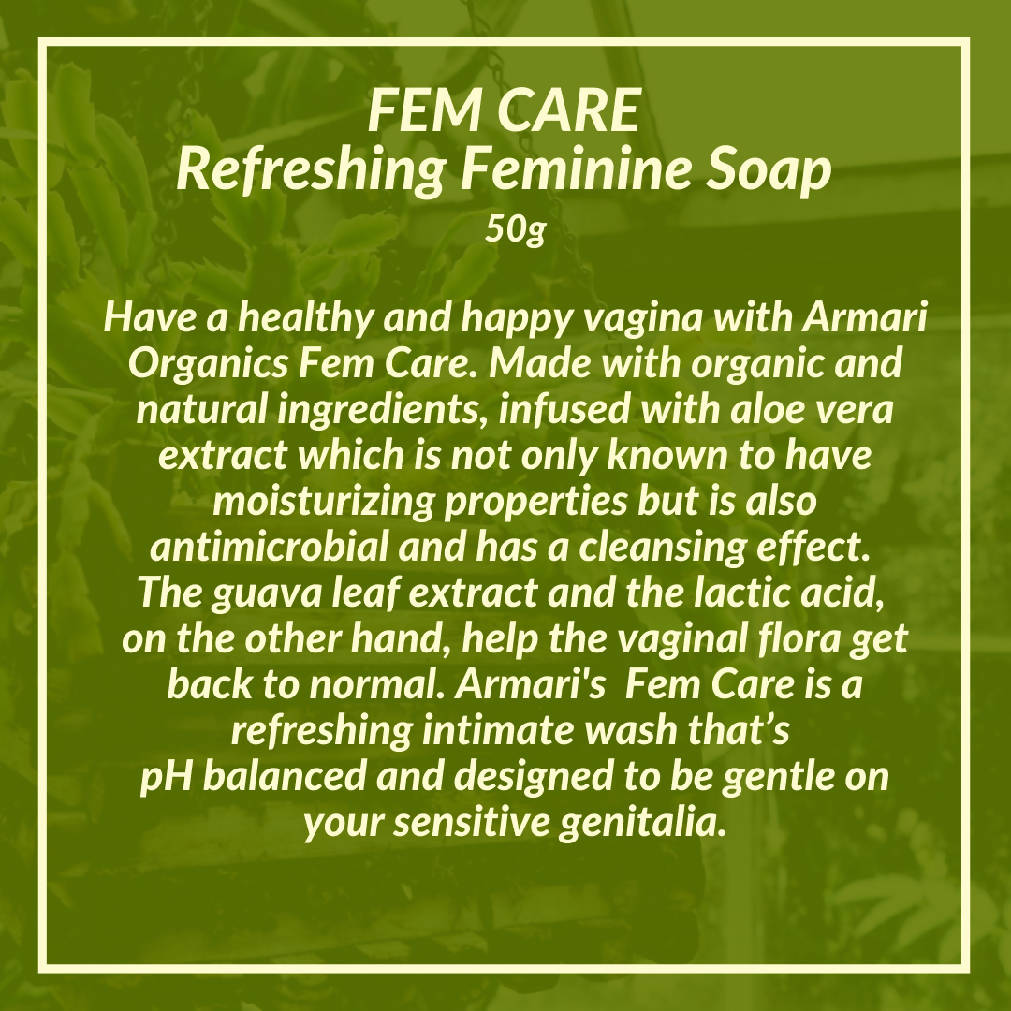 Fem Care Refreshing Feminine Soap by Armari Organics