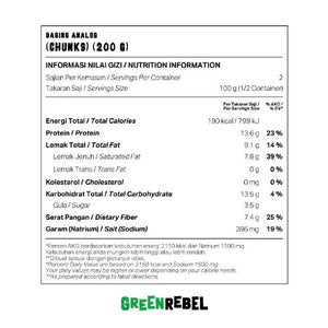 Green Rebel Beefless Chunks 200g