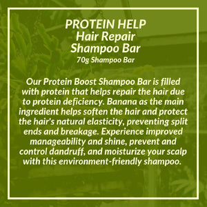 Protein Help Hair Repair Shampoo Bar by Armari Organics