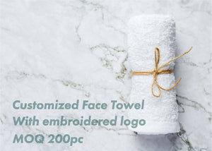 Customized face towel