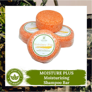 Moisture Plus Moisturizing Shampoo Bar by Armari Organics