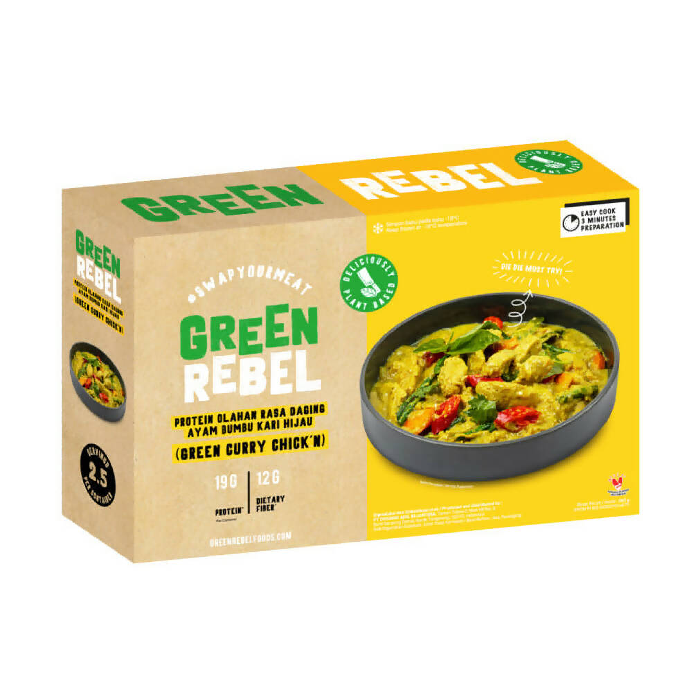 Green Rebel Green Curry Chick'n 250g