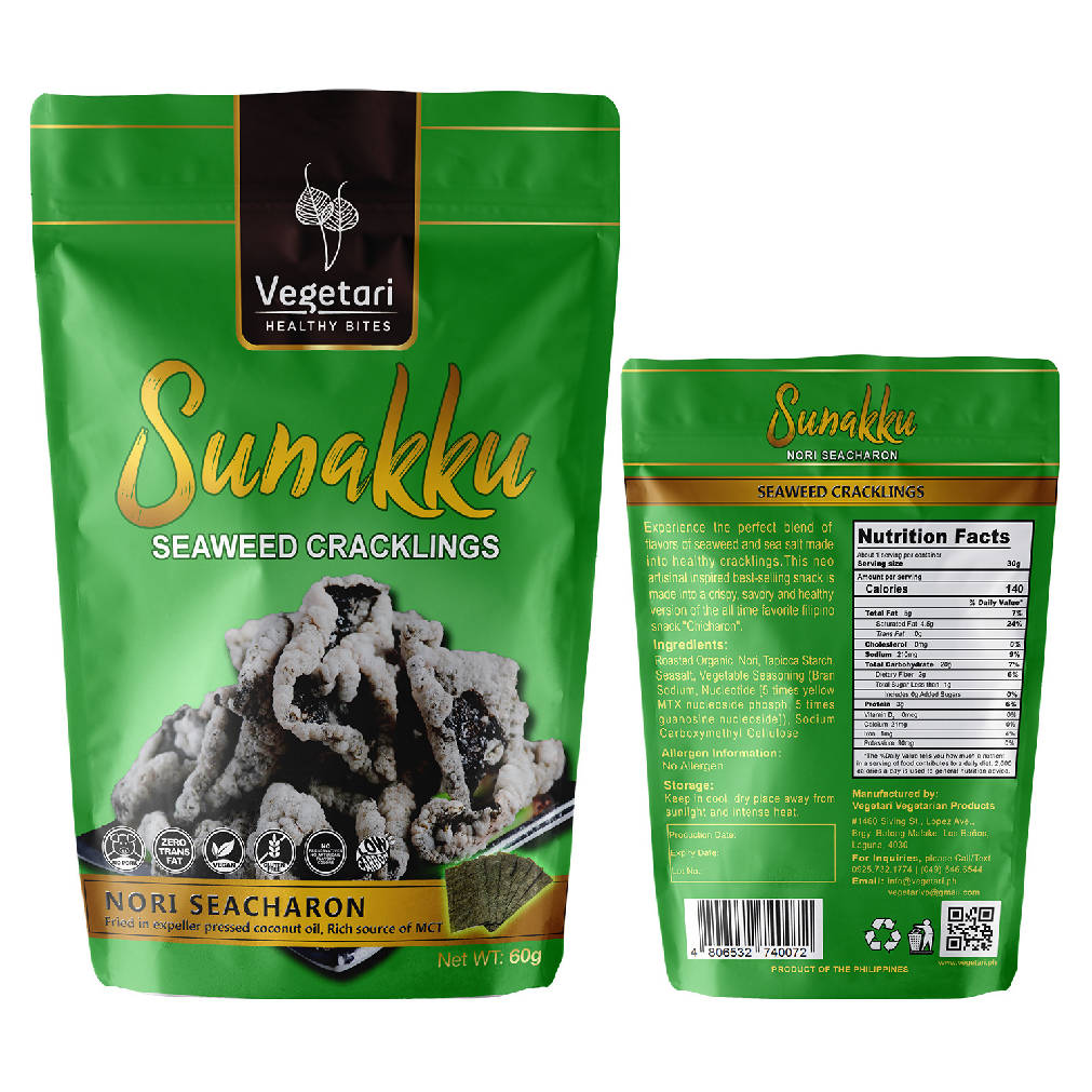 Sunakku Seaweed Cracklings 60g