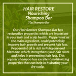 Hair Restore Nourishing Shampoo Bar by Armari Organics