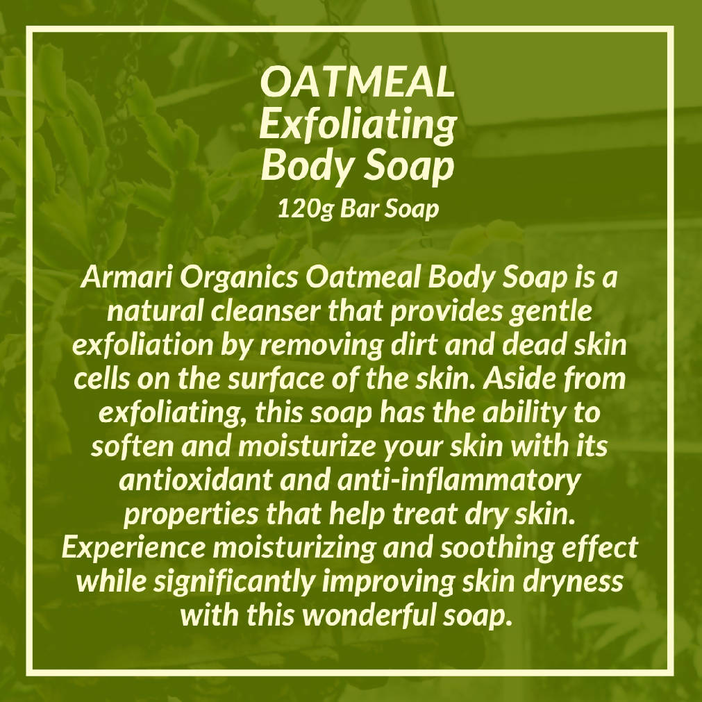 Oatmeal Exfoliating Body Soap by Armari Organics