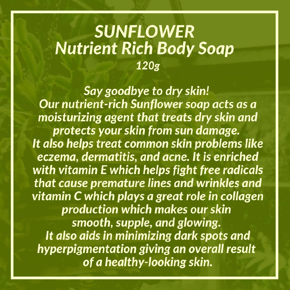 Sunflower Nutrient Rich Body Soap by Armari Organics