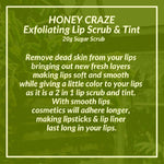 Honey Craze Exfoliating Lip Scrub by Armari Organics